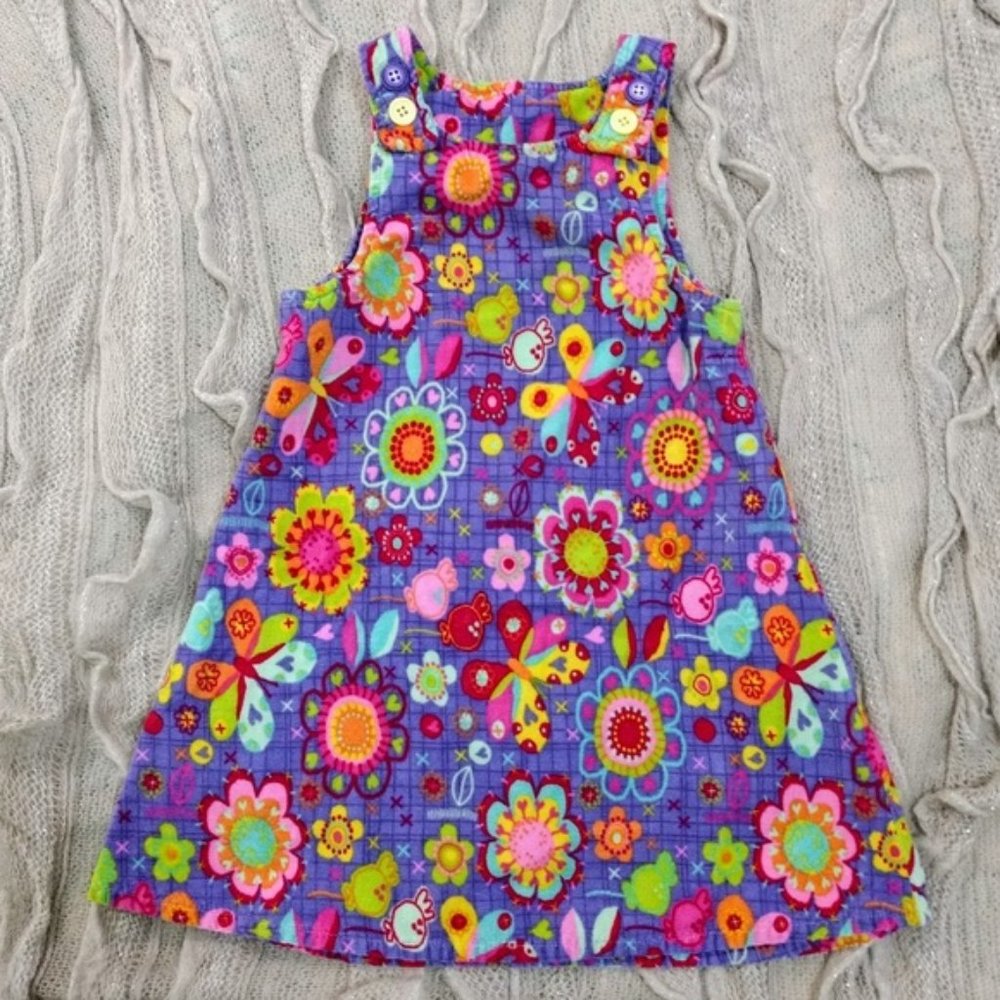 Handmade Girls Jumper Dress - Picture 4 of 5